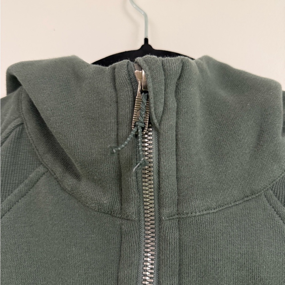 Lululemon Scuba Oversized Full Zip Hoodie Size XS/S Dark Forest - Picture 3 of 6